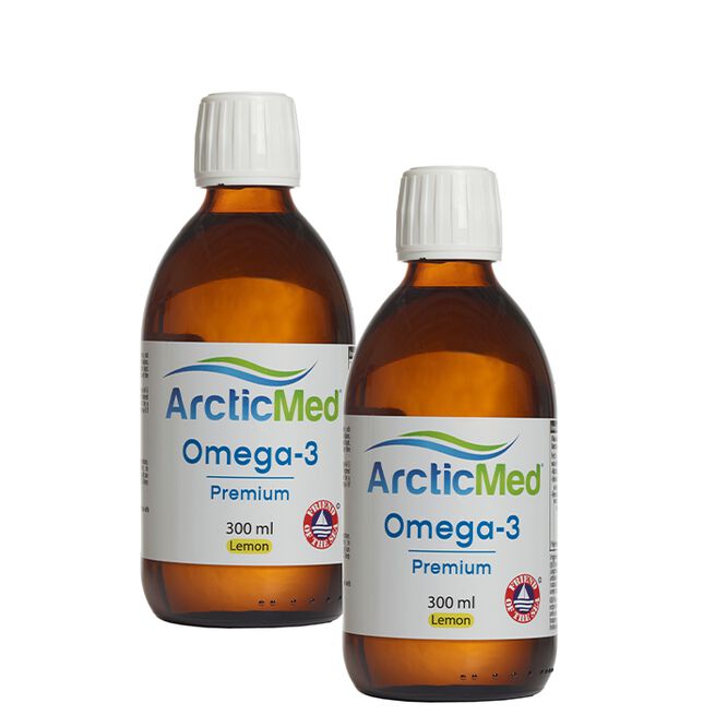 2 x Omega-3 Premium Lemon, 300 ml 2 x Omega-3 Premium Lemon, 300 ml