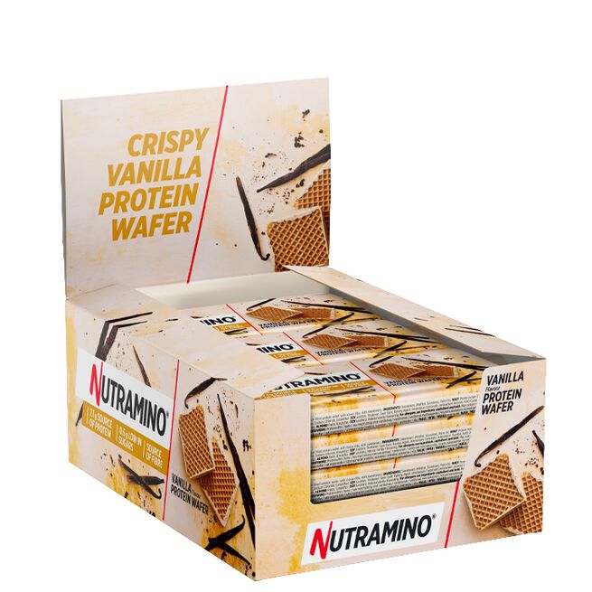 12 x Nutra Go Protein Wafer, 39 g, Vanilla Chocolate chip 12 x Protein Wafer 39 g Vanilla Chocolate chip
