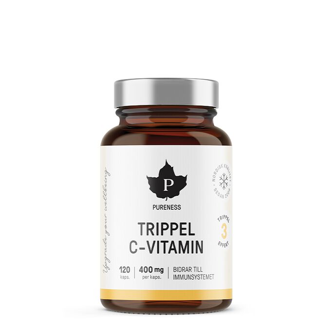 Trippel C-vitamin 120 kapslar Trippel C-vitamin 120 kapsler