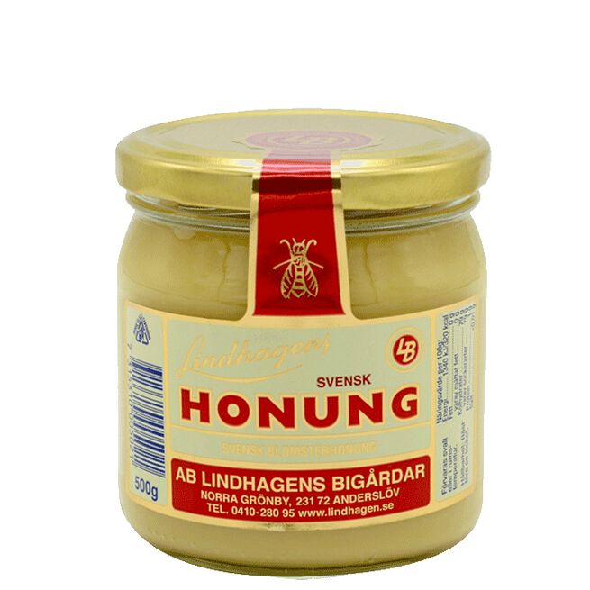 Svensk RAW blomsterhonung Svensk Honning 500 g