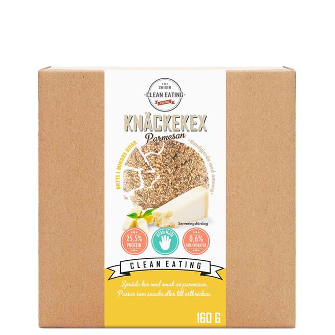 Clean Eating Knäckekex Parmesan 160 g