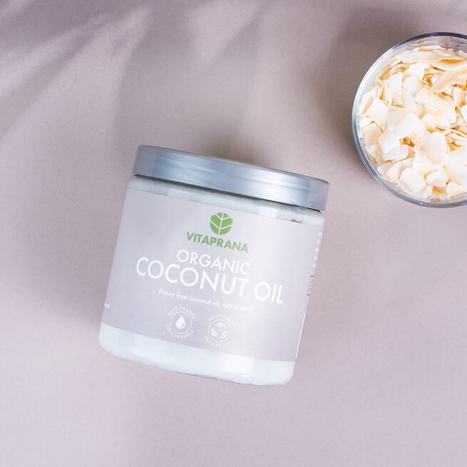 Flavor Free Organic Coconut Oil, 500 ml  Økologisk Kokosolje Smakfri 500 ml