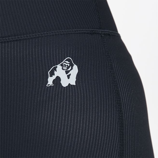 Carmen Flared Leggings, Black, XS  Carmen Utsvingte Treningstights Svart