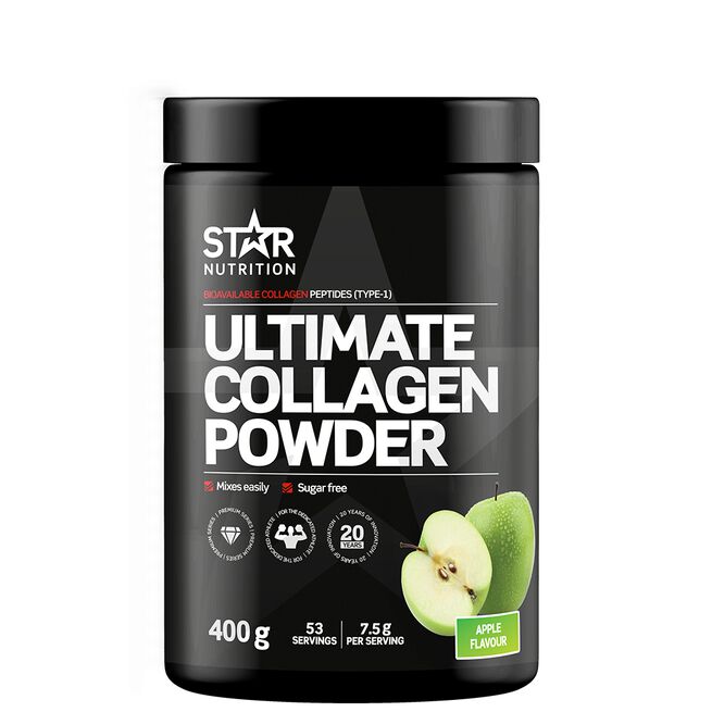 Ultimate Collagen Green Apple 400 g Ultimate Collagen Powder Kollagenpeptider 400 g Green Apple - NEW