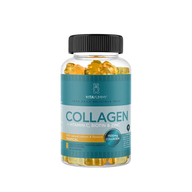 Kollagen Tropical 60 Gummies Collagen Gummies 60 stk Tropical