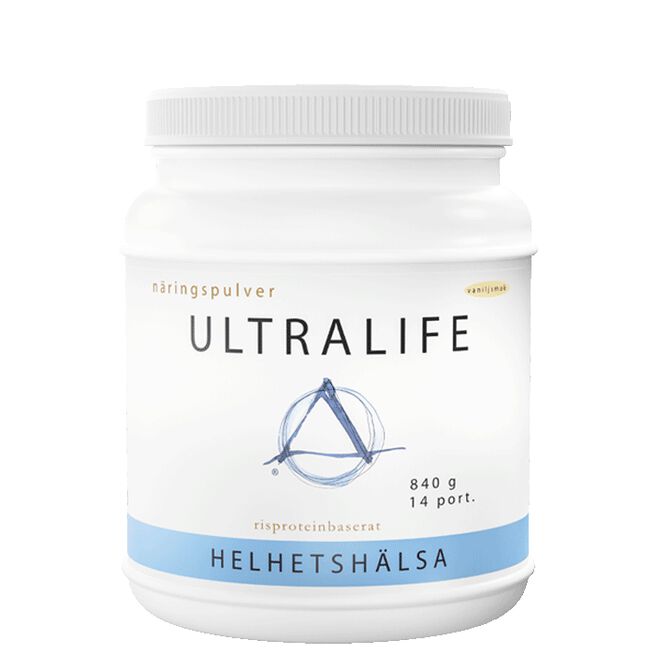 Ultralife med risprotein 840 g Ultralife med risprotein 840 g Vanilj