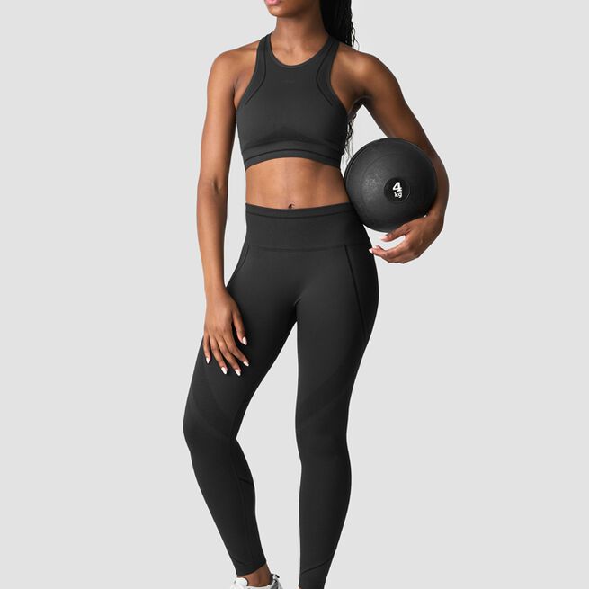 ICIW Endurance Seamless Tights Wmn, Dark Grey Endurance Seamless Tights Grå