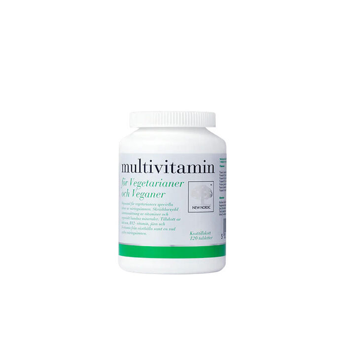 Multivitamin vegetarianere 120 tabletter