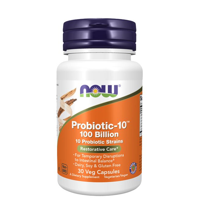 Probiotic-10 100 Billion 30 kapslar Probiotic-10 100 Billion 30 kapsler