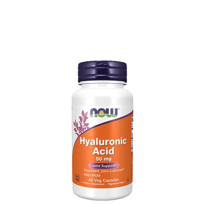 Hyaluronic Acid 50 mg 60 veg kapslar Hyaluronic Acid 50 mg, 60 veg kapsler