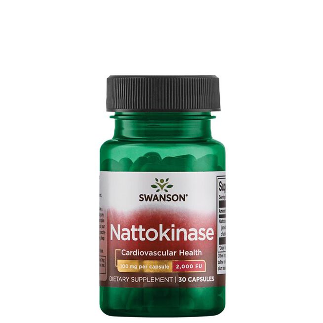 Nattokinase 100 mg 30 kapslar Nattokinase 100 mg 30 kapsler