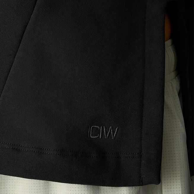 ICIW Mirage Mid Sleeve Hoodie Wmn, Black Mirage Mid Sleeve Hoodie Wmn, Black
