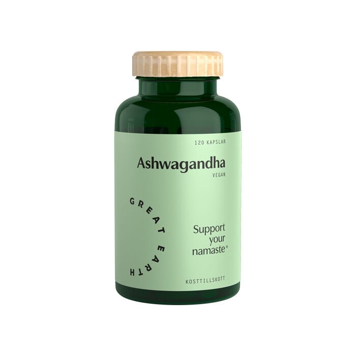 Ashwagandha 120 kapsler