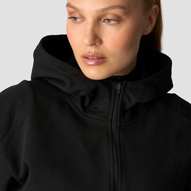 ICIW Mirage Mid Sleeve Hoodie Wmn, Black Mirage Mid Sleeve Hoodie Wmn, Black