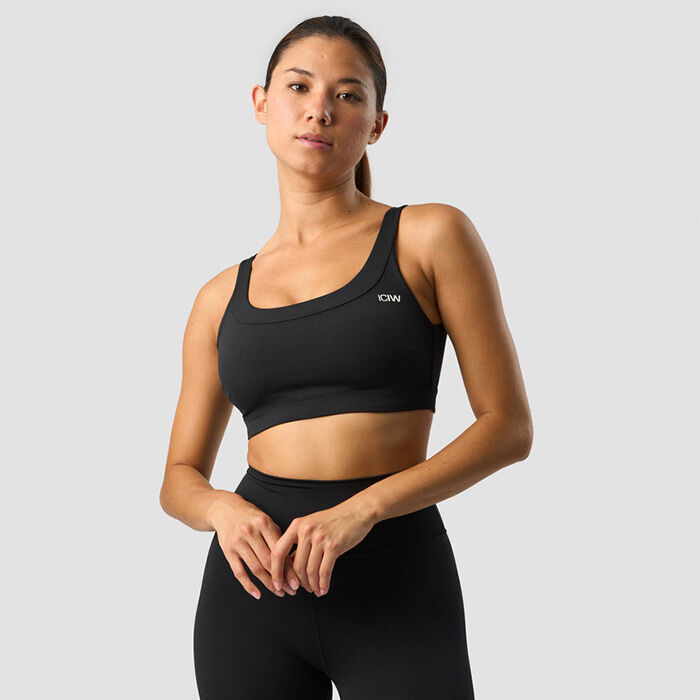Nimble Sports Bra, Black