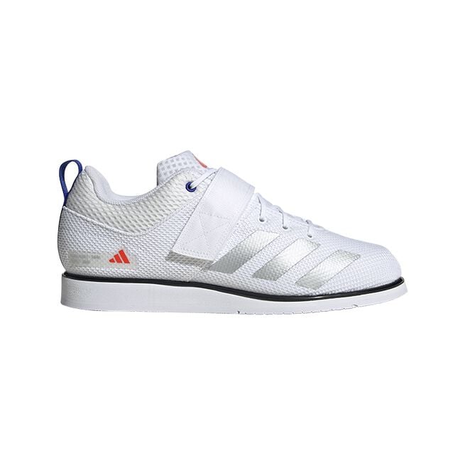 Adidas Powerlift 5, White/Silver, 40 2/3  Powerlift 5 Sko Hvit Sølv