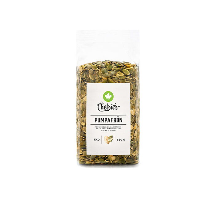 Gresskarkjerner 650 g