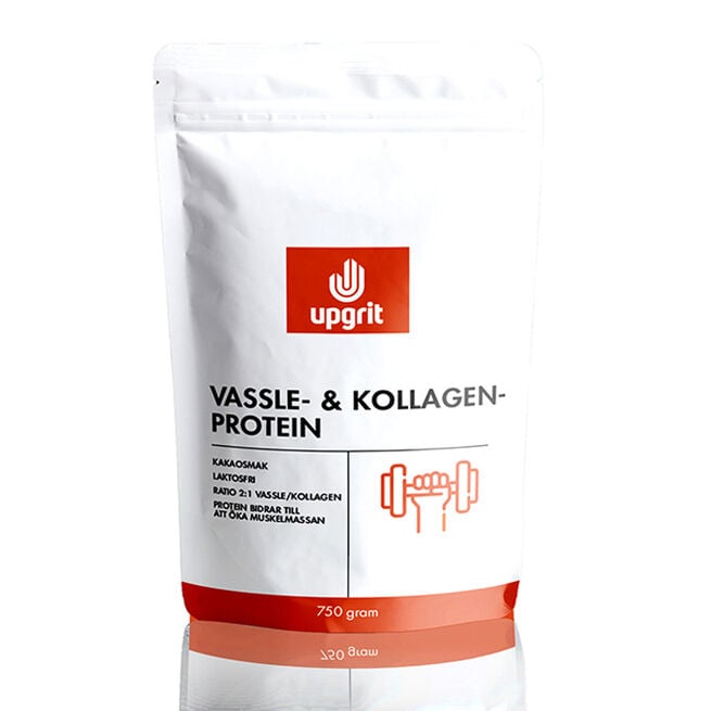 Myse & Kollagenprotein kakao 750 g Upgrit Whey & Collagen Protein 750 g Kakao