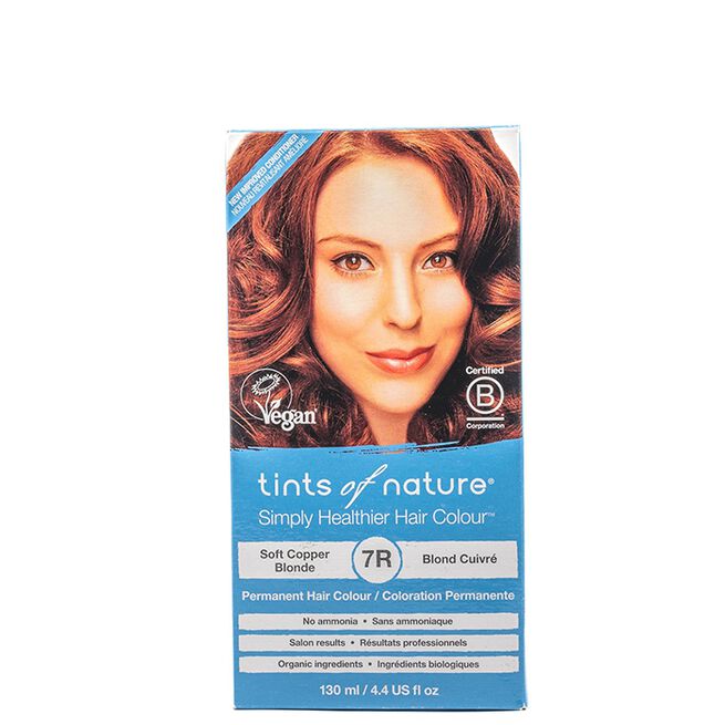 Hårfärg Soft Copper Blonde 7R Tints of Nature ØKO