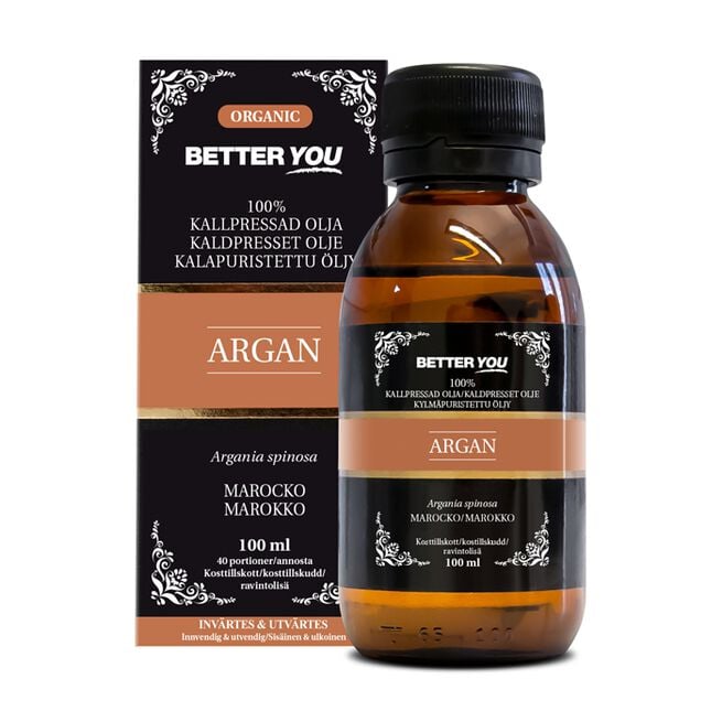 Better You Arganolja Kallpressad 100 ml Arganolje Kaldpresset 100 ml
