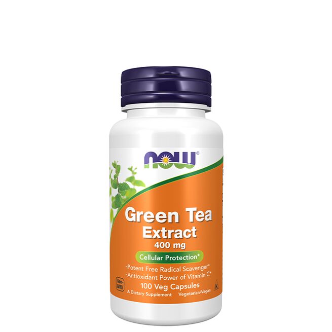 NOW Foods Green tea extract 400 mg 100 kapslar Green tea extract 400 mg 100 kapsler
