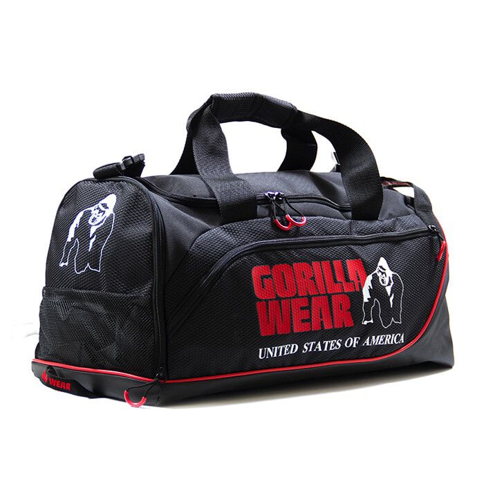 Jerome Gym Bag Sort/R&oslash;d