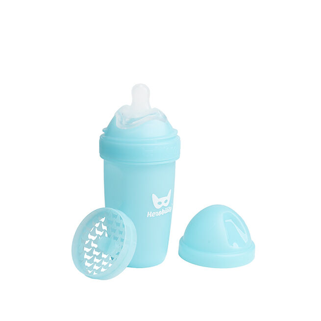 Baby Bottle 240ml/8,5oz LT Blue Smokkflaske 240 ml Blå