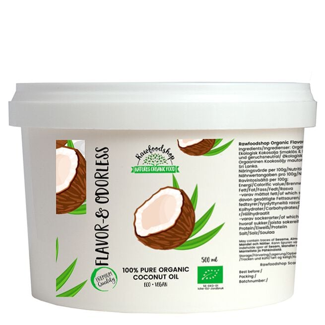 Kokosfett Uten smak, 400 gram Kokosfett Uten smak, 400 gram