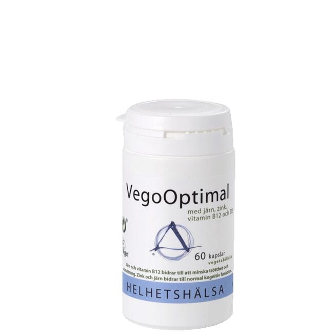VegoOptimal Helhetshälsa VegoOptimal 60 kapsler