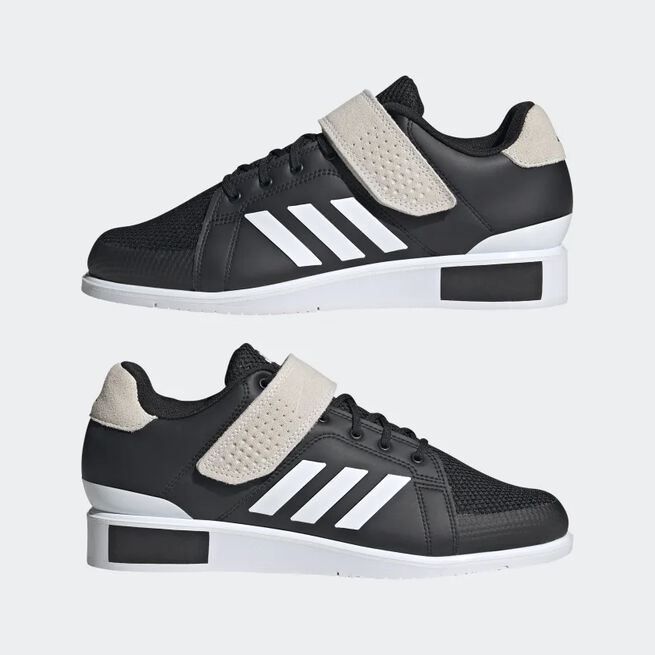 Adidas Power Perfect III, Black/White, 40  Power Perfect 3 Sko Svart Hvit