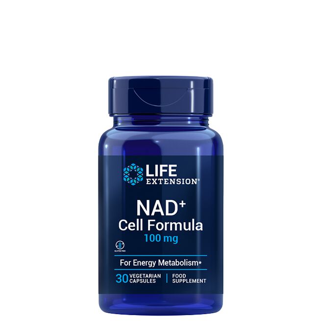 Life Extension NAD+ Cell Formula 100 mg, 30 caps NAD+ Cell Formula 100 mg 30 kapsler