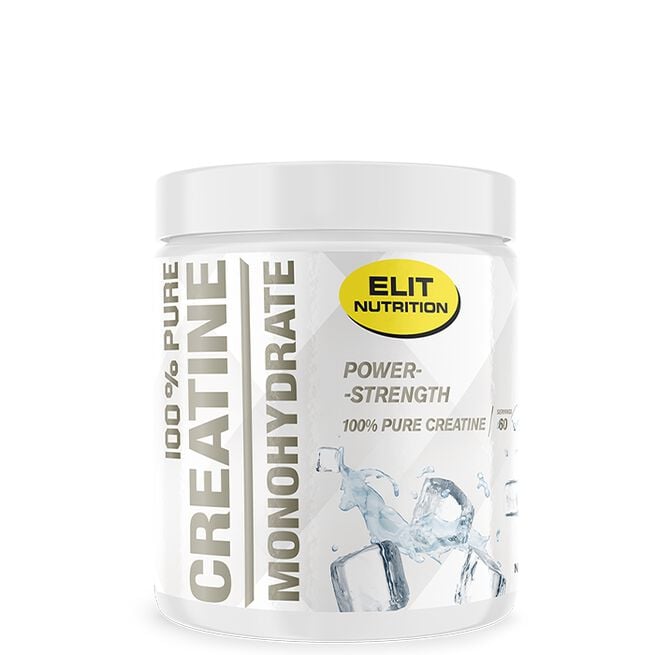 ELIT 100% Pure Creatine monohydrate, 300 g, Natural  ELIT 100 % Pure Kreatin Monohydrat 300 g Natural