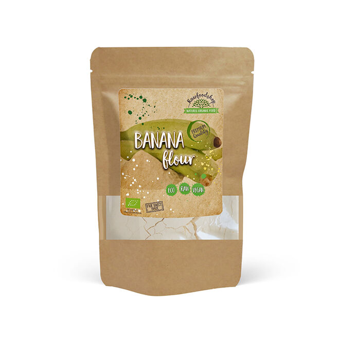 Bananmjöl Ekologisk 500 g Bananmel ØKO, 500 g