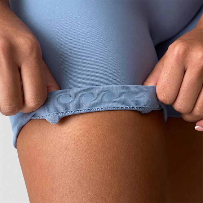 Define Seamless Pocket Shorts, Metal Blue, L  Define Sømløse Shorts Blå