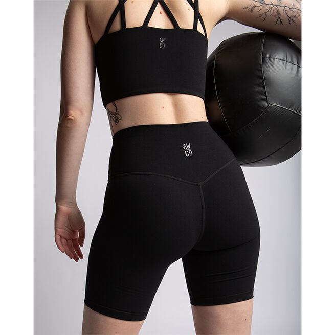 Studio Biker Shorts, Matte Black, XS  Studio Biker Shorts, Matte Black