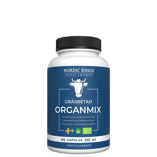Gräsbetad Organmix EKO 180 kapsler Gressforet Organmiks ØKO 180 kapsler