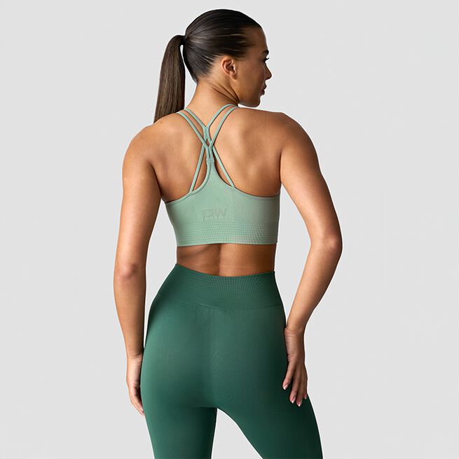Define Seamless Sports Bra, Light Moss, L  Define Seamless Sport-bh Lysgrønn
