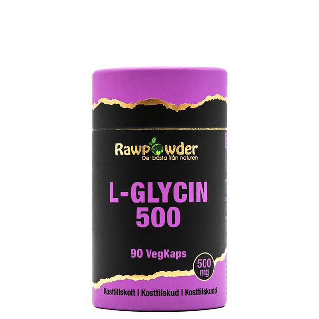 Rawpowder L-Glycin 500 mg 90 kapslar L-Glycin 500 mg 90 kapsler