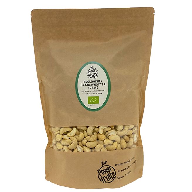 Ekologiska Cashewnötter 1 kg Økologiske Cashewnøtter 1kg