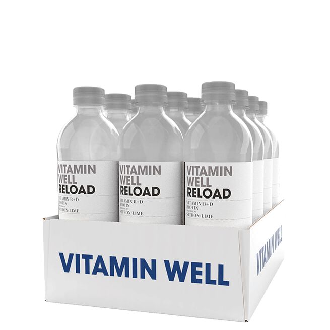 12 x Vitamin Well, 500ml, Reload 12 x Vitamin Well, 500ml, Norge Reload