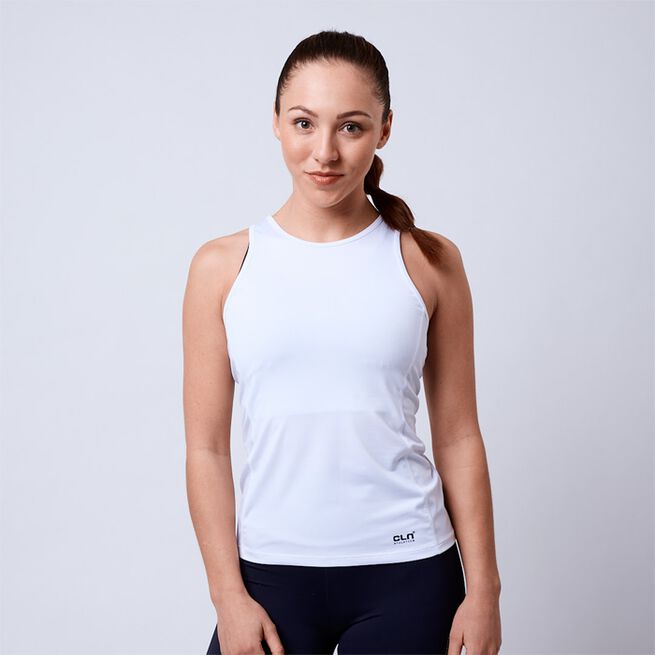 Impact Tank, White, L  Impact Singlet Hvit