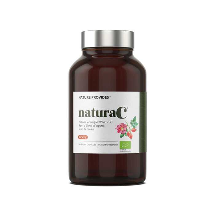 natura-C&reg; Ekologiskt wholefood C-vitamin 90 kapsler