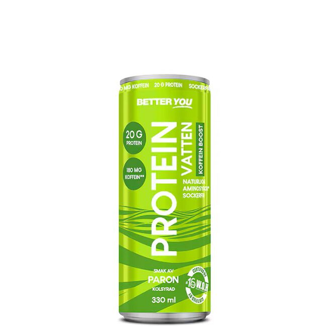Proteinvatten Koffein Päron 330 ml Proteinvann Koffein Pære 330 ml