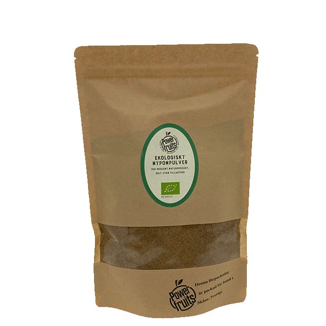 Ekologiskt Nyponpulver, 1000 g Økologisk Nypepulver 1000 g