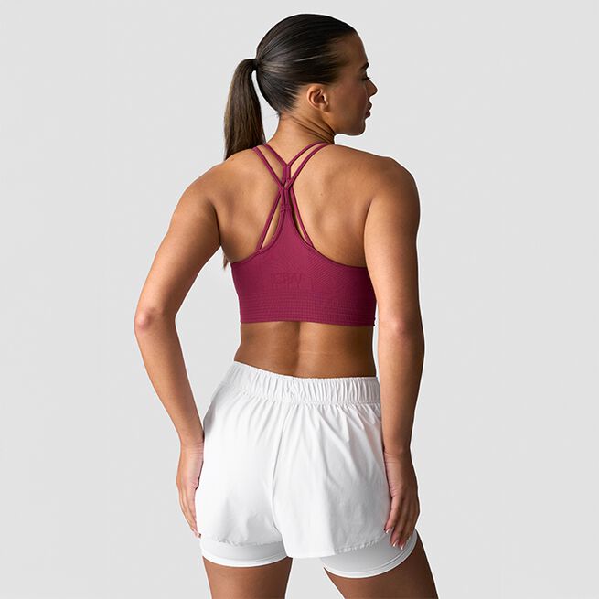 Define Seamless Sports Bra, Magenta Rose, L  Define Seamless Sport-bh Rosa