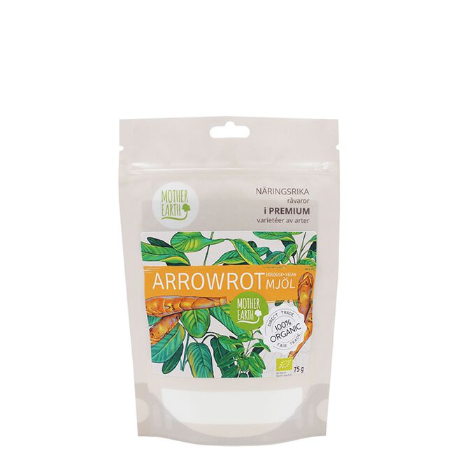 Arrowrotpulver Ekologisk 75 g Arrowroot Pulver Økologisk 75 g