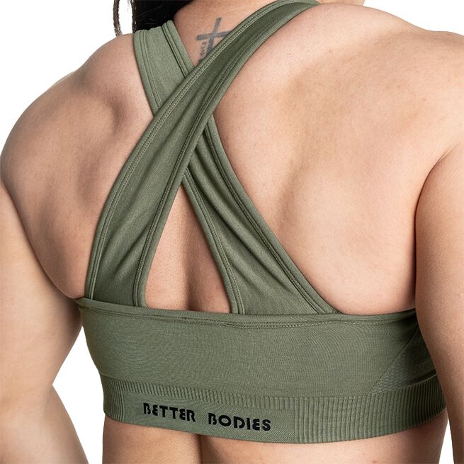 Scrunch Sports Bra, Washed Green, XS  Scrunch Sports Bra, Washed Green