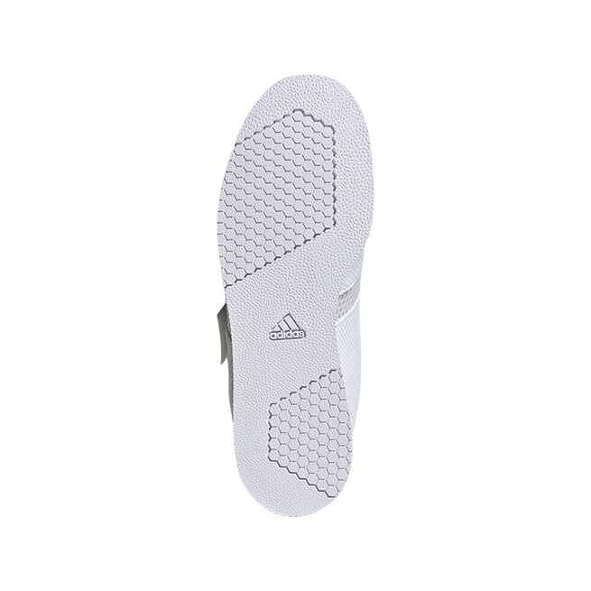 Adidas Powerlift 5, White/Silver, 40 2/3  Powerlift 5 Sko Hvit Sølv