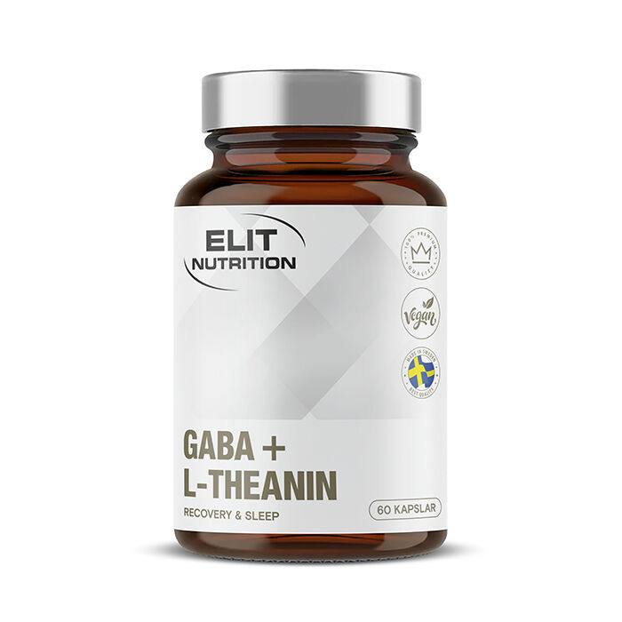 ELIT GABA + L-Theanine Aminosyrer 60 kapsler