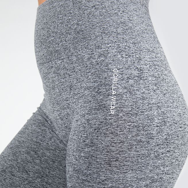Gorilla Wear Quincy Seamless Leggings, Grey Melange Quincy Seamless Leggings, Grey Melange